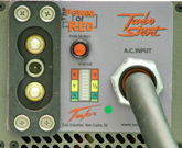 DC Output with “Push to Test” Button and LED Charge Status Meter